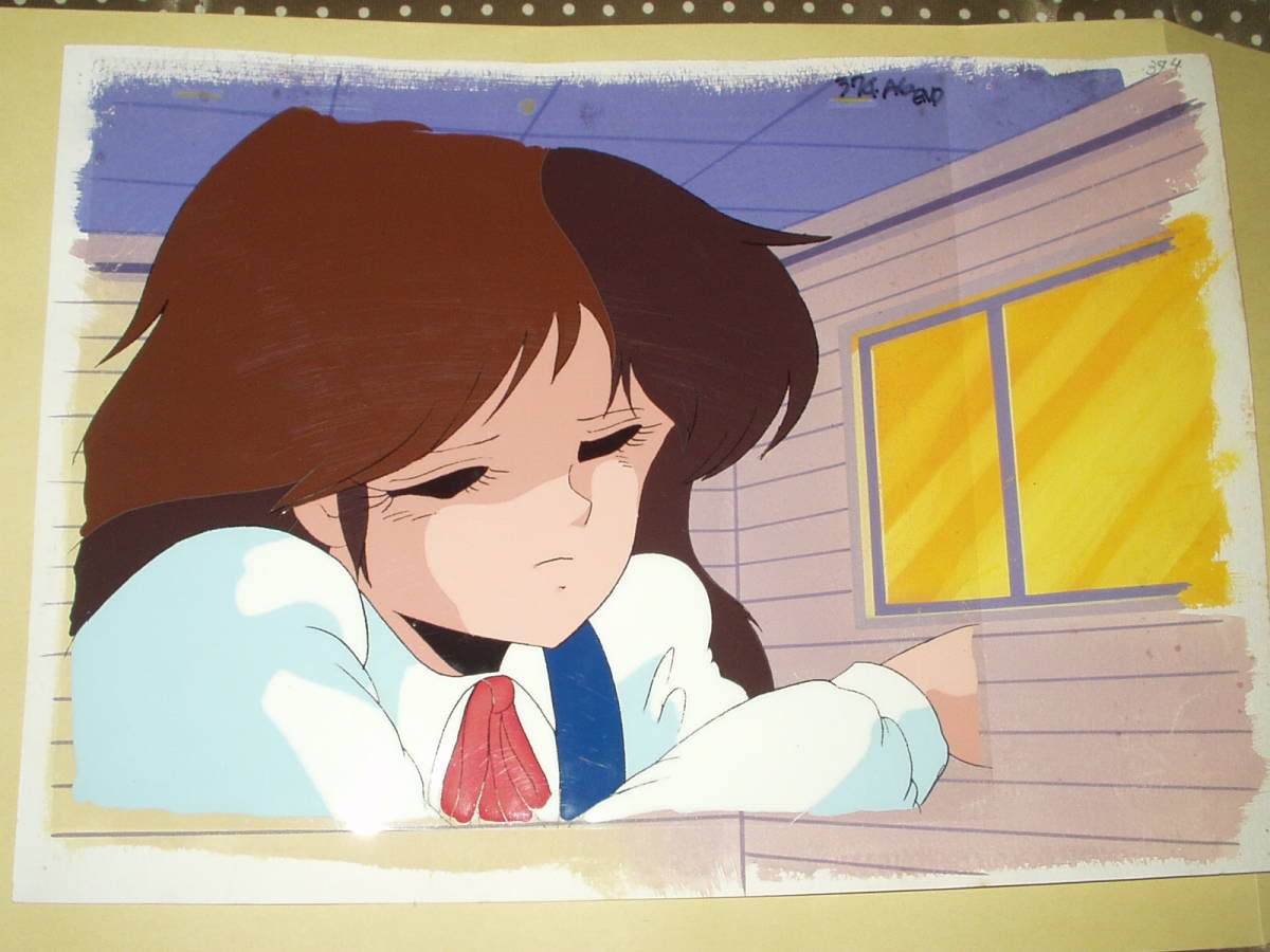 くりいむレモン 亜美・AGAIN 直筆背景セル画 2